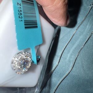 925 Moissunle Pendant 8.95 CTW WSD Color Rt $304.99
